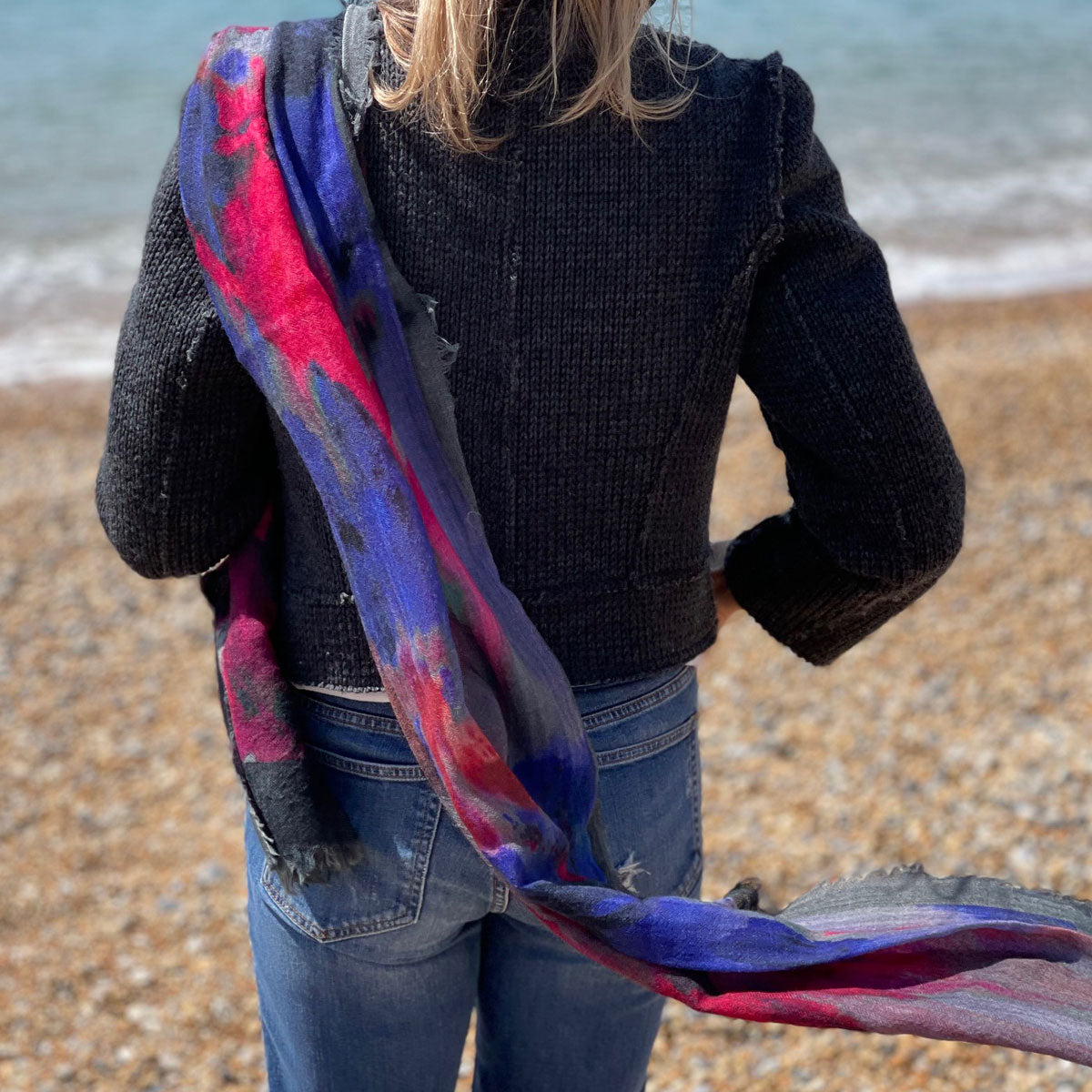 Flamenco Wool Scarf