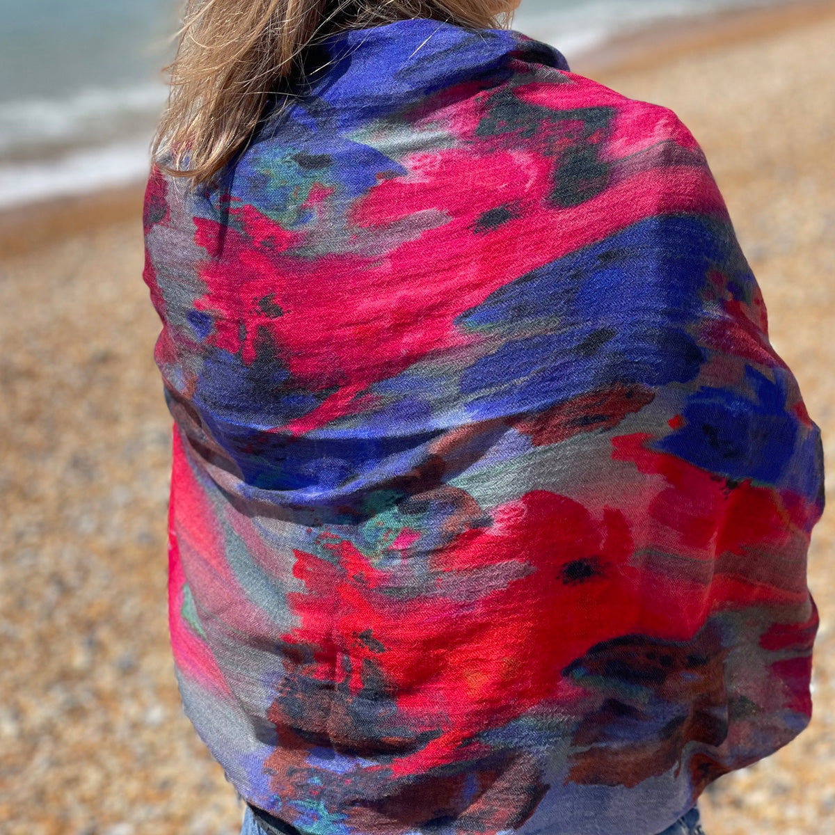 Flamenco Wool Scarf