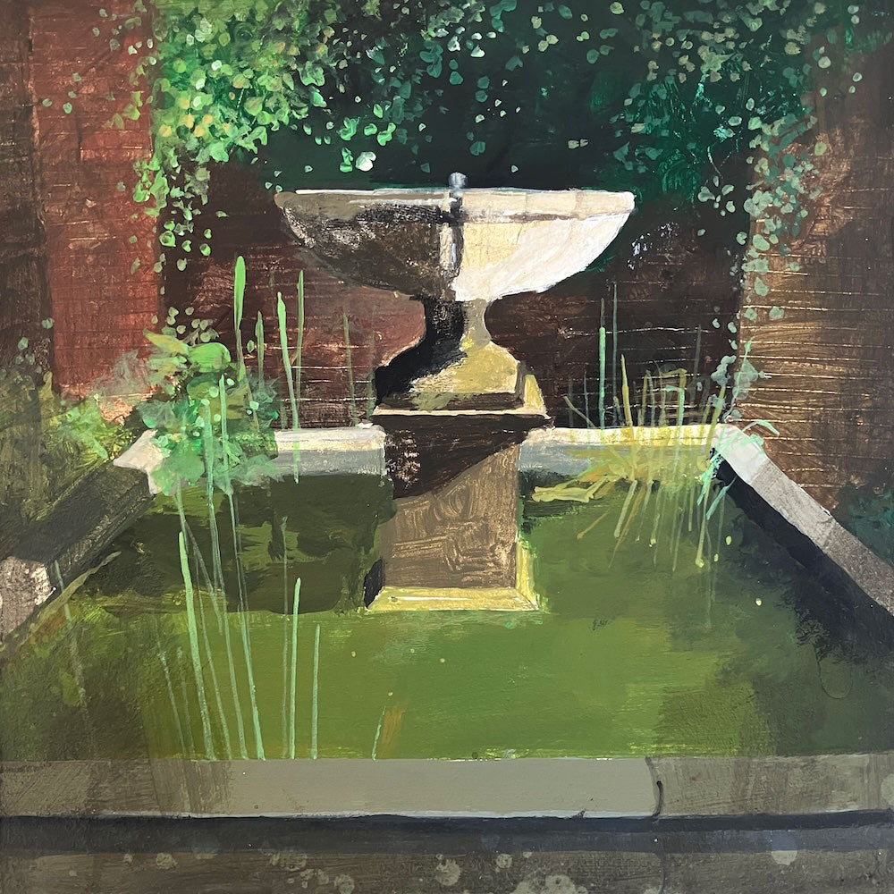 The Fountain by Mildmay Restaurant 12.7.26 By Julian Sutherland-Beatson