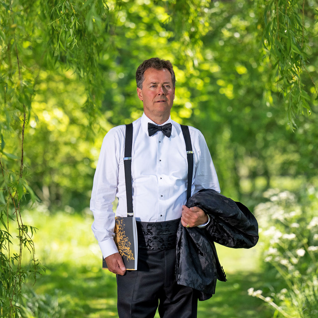Glyndebourne Black Bow Tie by Ottoman Silks Glyndebourne Shop