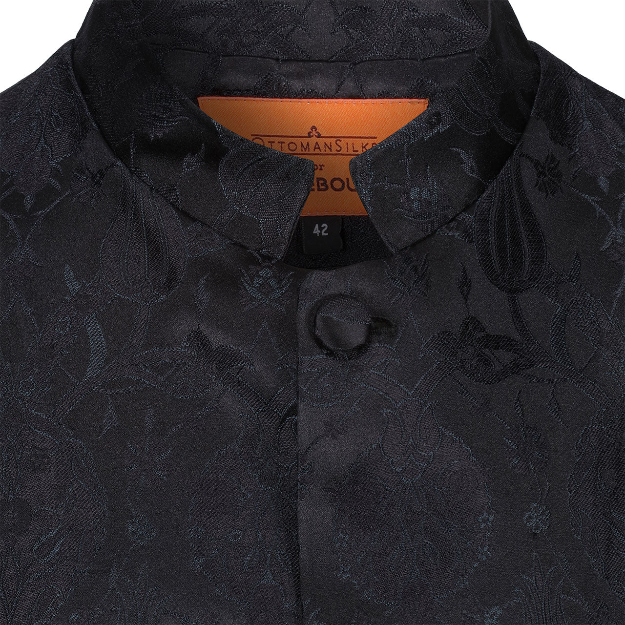 Glyndebourne Black Gillet by Ottoman Silks Glyndebourne Shop