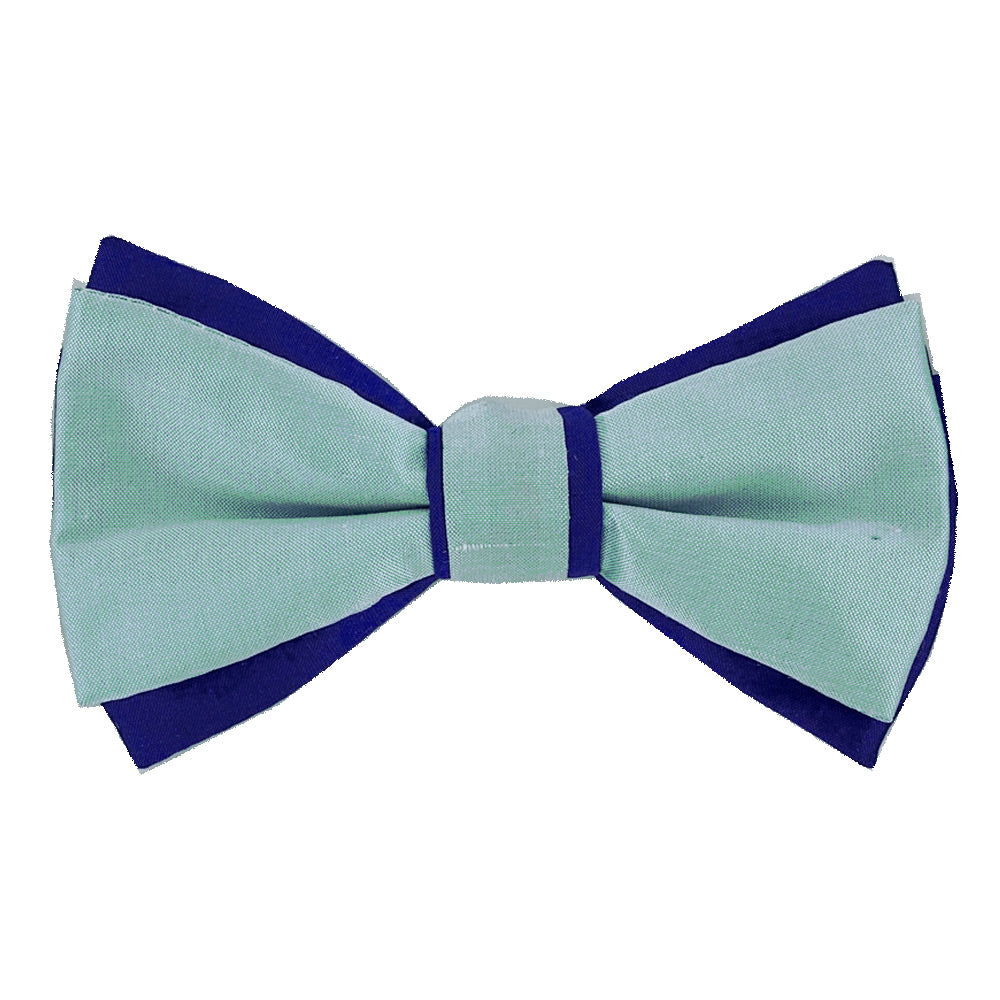 Glyndebourne Two Tone Silk Bow Tie