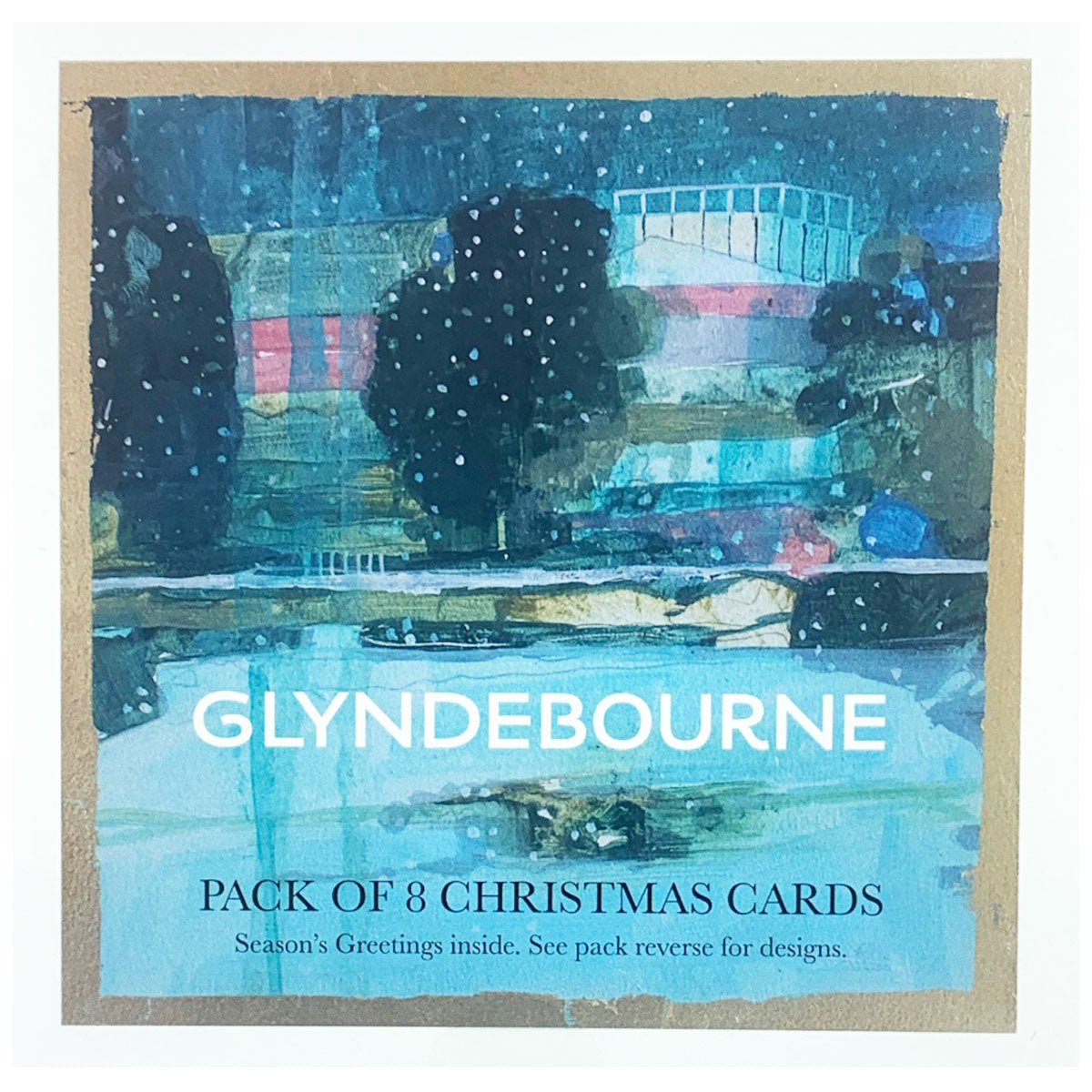 Glyndebourne Christmas Card Pack 2023 by Julian Sutherland-Beatson Glyndebourne Shop