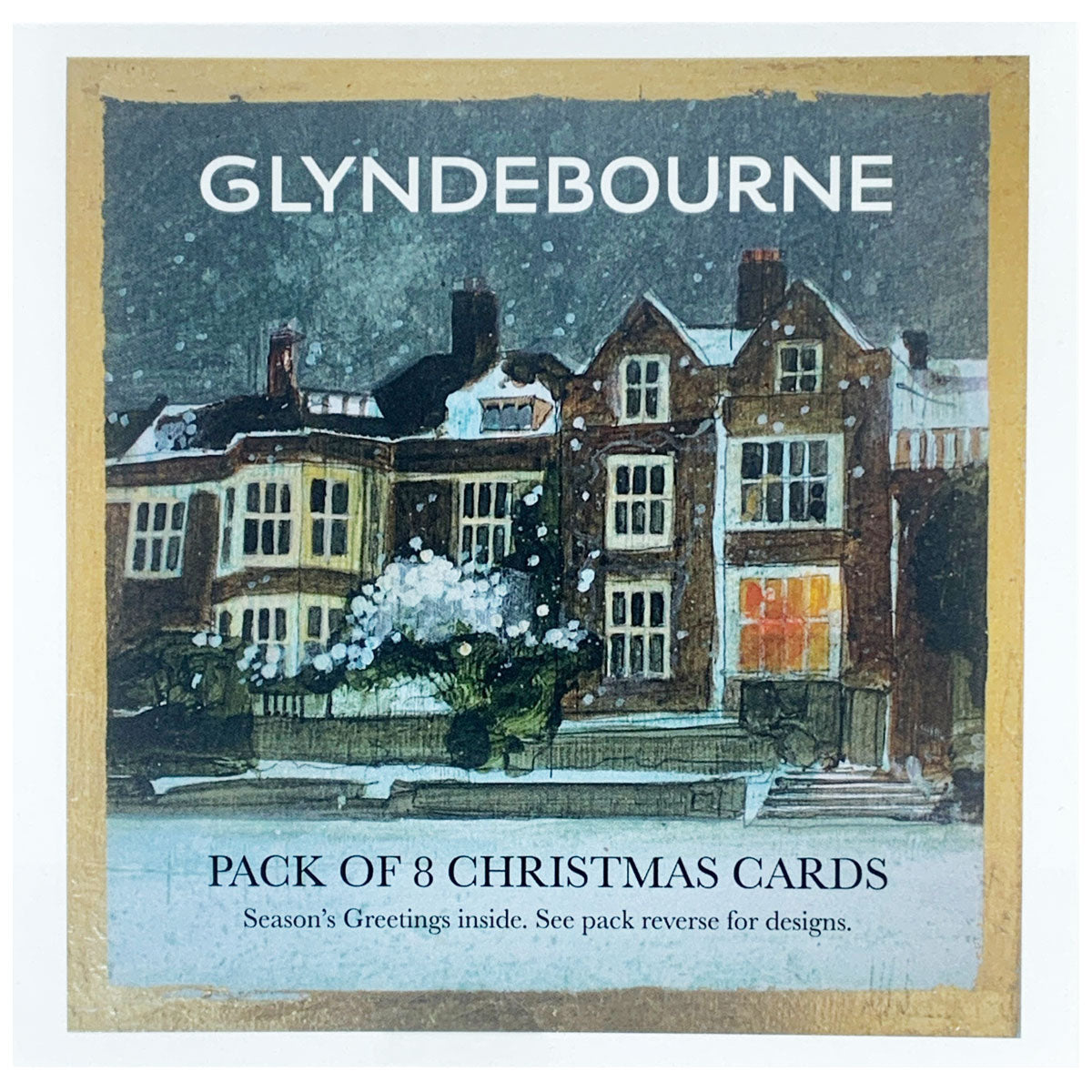 Glyndebourne Christmas Card Pack by Julian Sutherland-Beatson Glyndebourne Shop