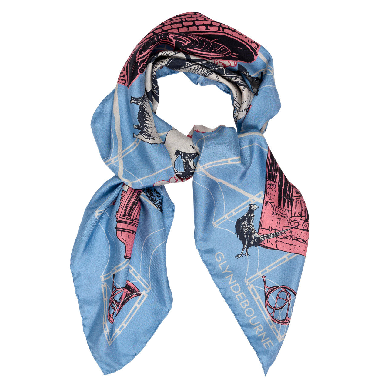 Glyndebourne Festival 2023 'Unheard Melodies' Silk Scarf Glyndebourne Shop