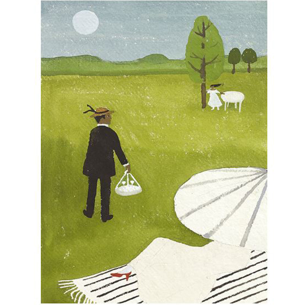 Glyndebourne Picnic, 2006 Greetings Cards by Mary Fedden Glyndebourne Shop