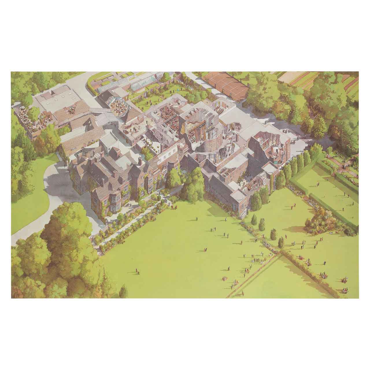 Glyndebourne Print by Paul Draper Glyndebourne Shop