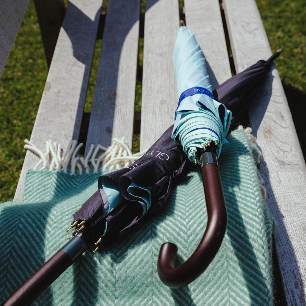 Glyndebourne Sage & Blue Classic Umbrella