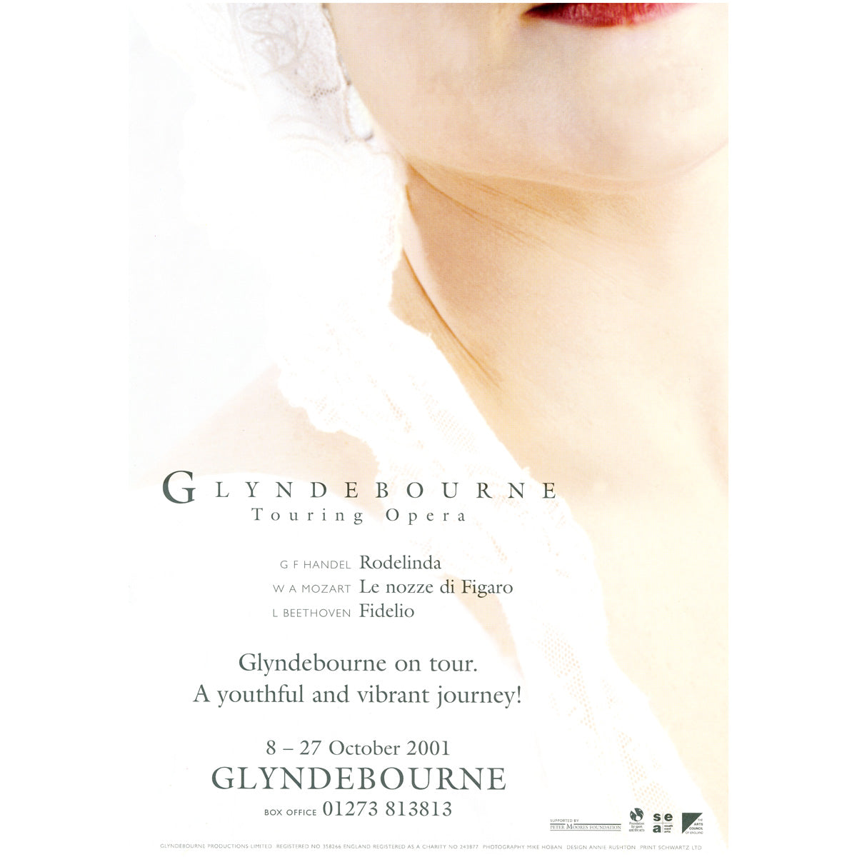 Glyndebourne Touring Opera Poster 2001 