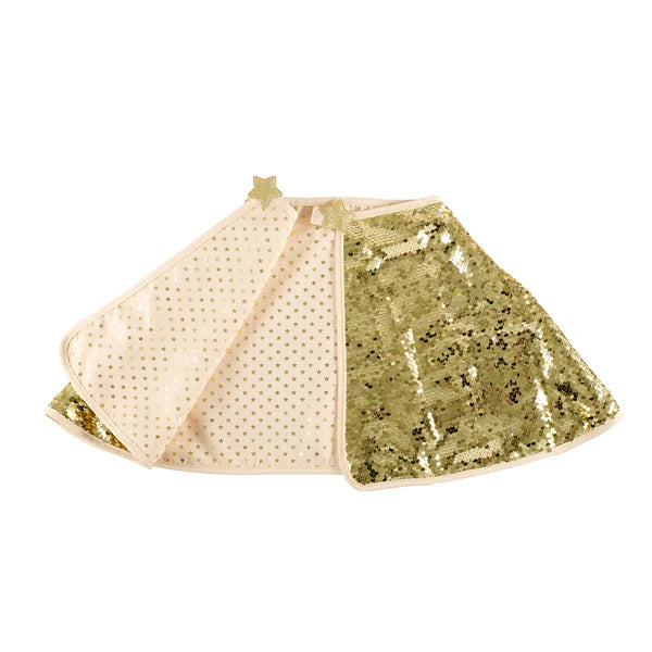 Gold Sequin Cape