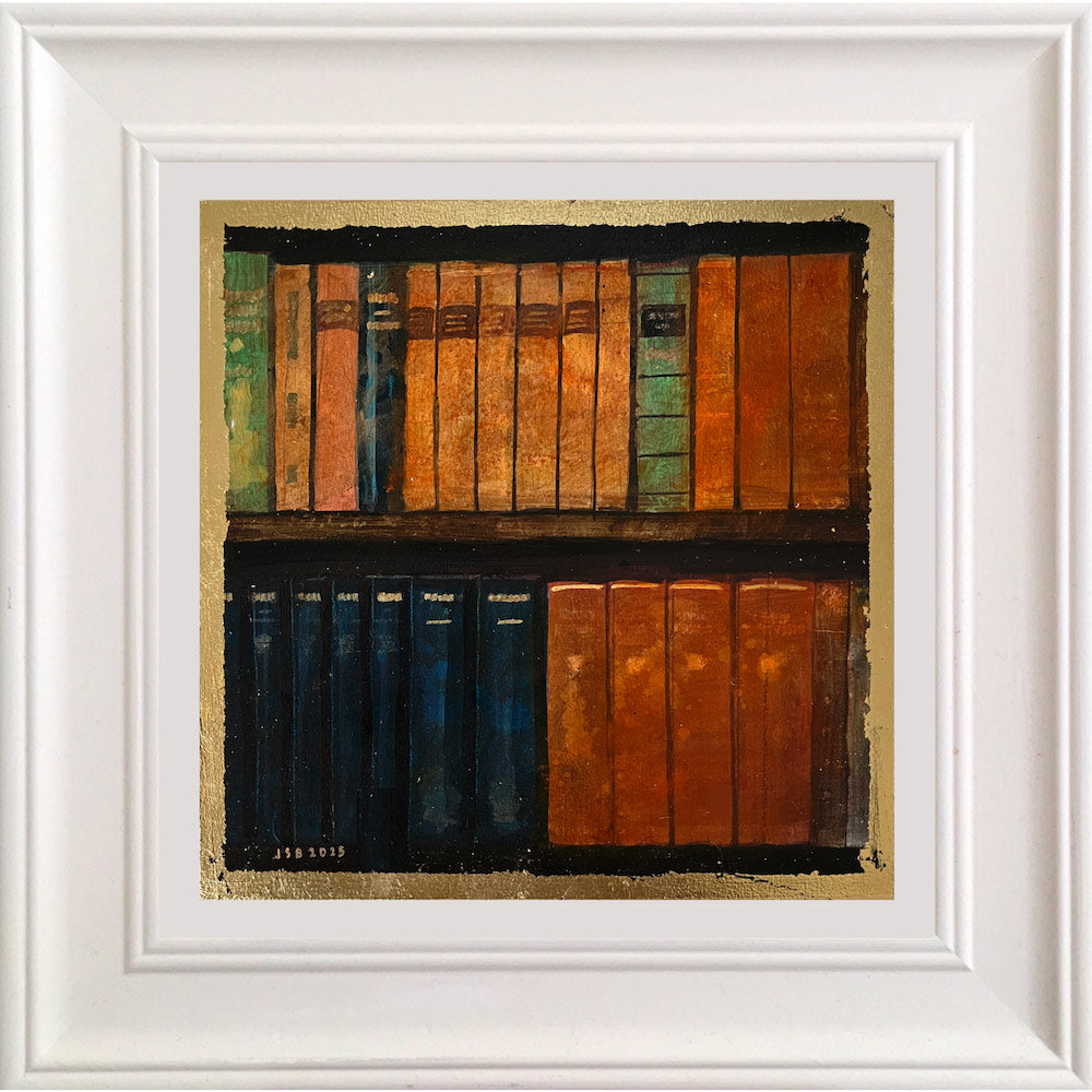 Bookshelf in the Organ Room By Julian Sutherland-Beatson