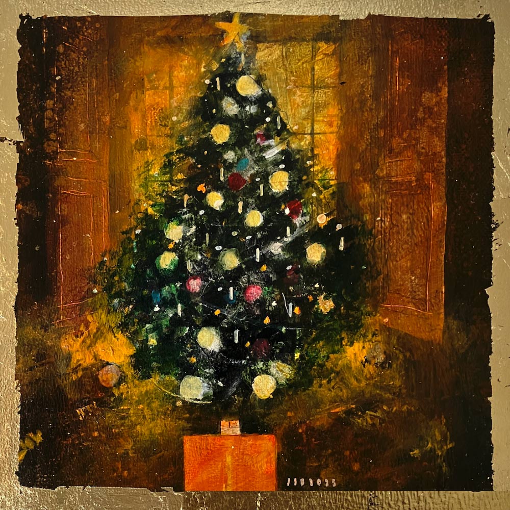 Christmas Tree in the Organ Room By Julian Sutherland-Beatson