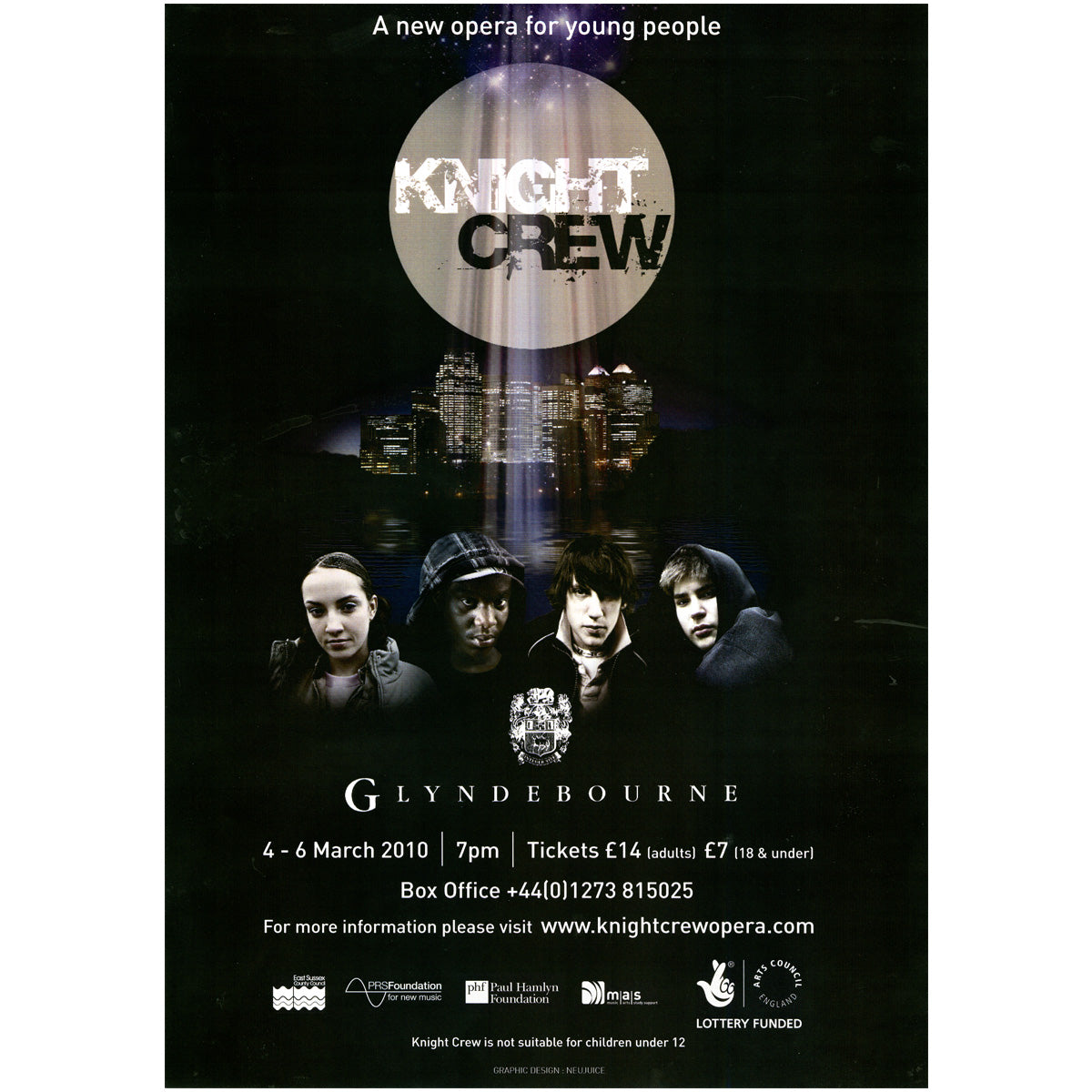 Knight Crew Glyndebourne Youth Opera 2010 Poster Glyndebourne Shop
