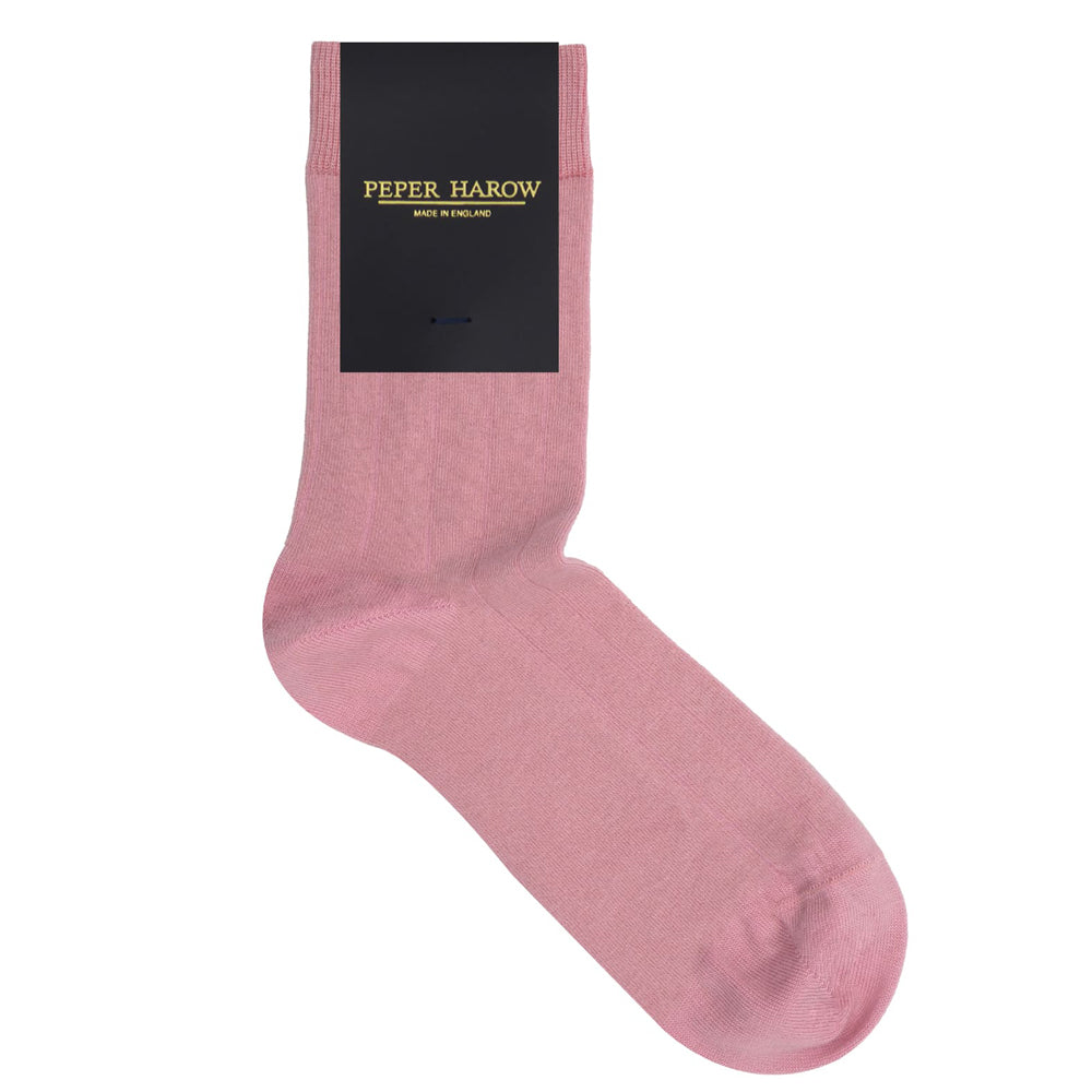 Ladies Cashmere Pink Socks