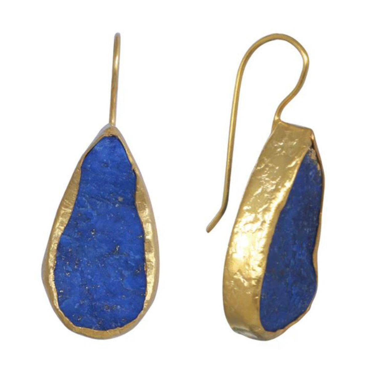 Lapis Lazuli Teardrop Earrings