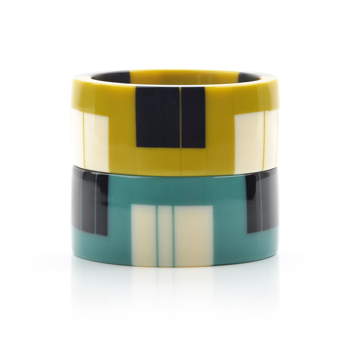 Lime Zazou Cuff Bangle Glyndebourne Shop