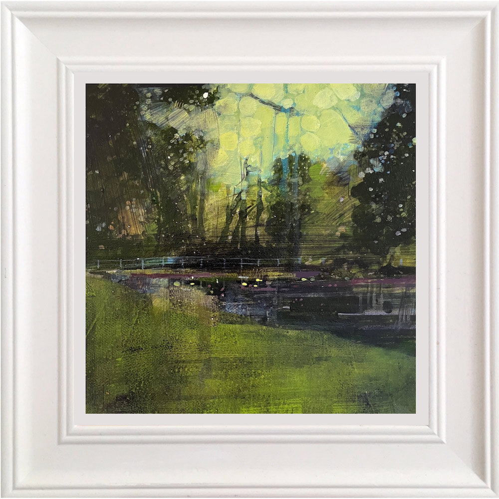 The Lake at Dawn By Julian Sutherland-Beatson