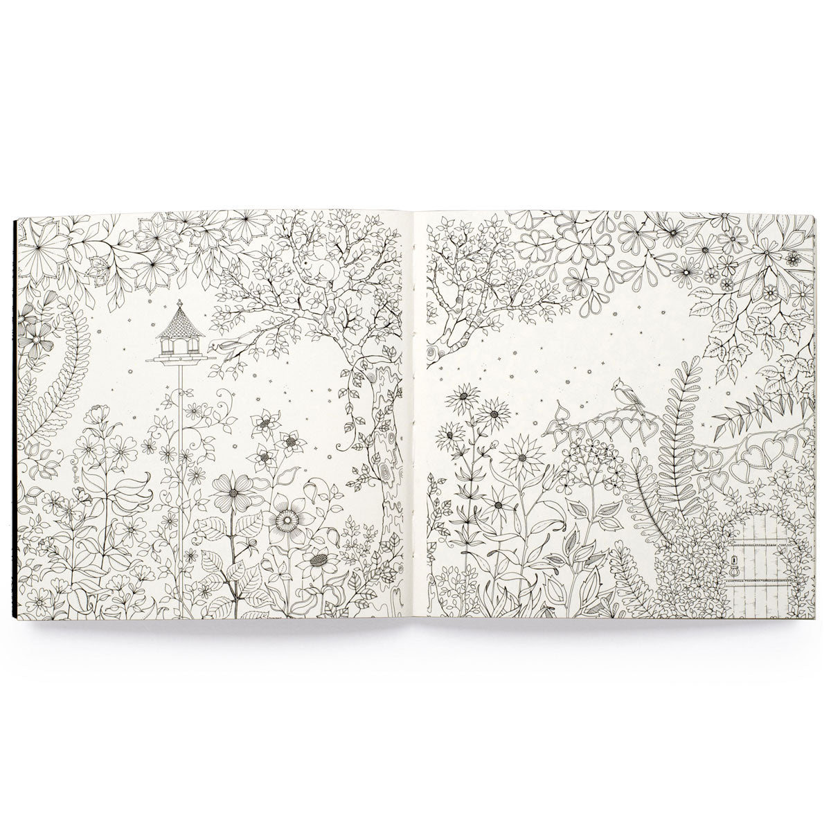 Miniature Secret Garden Colouring Book by Johanna Basford