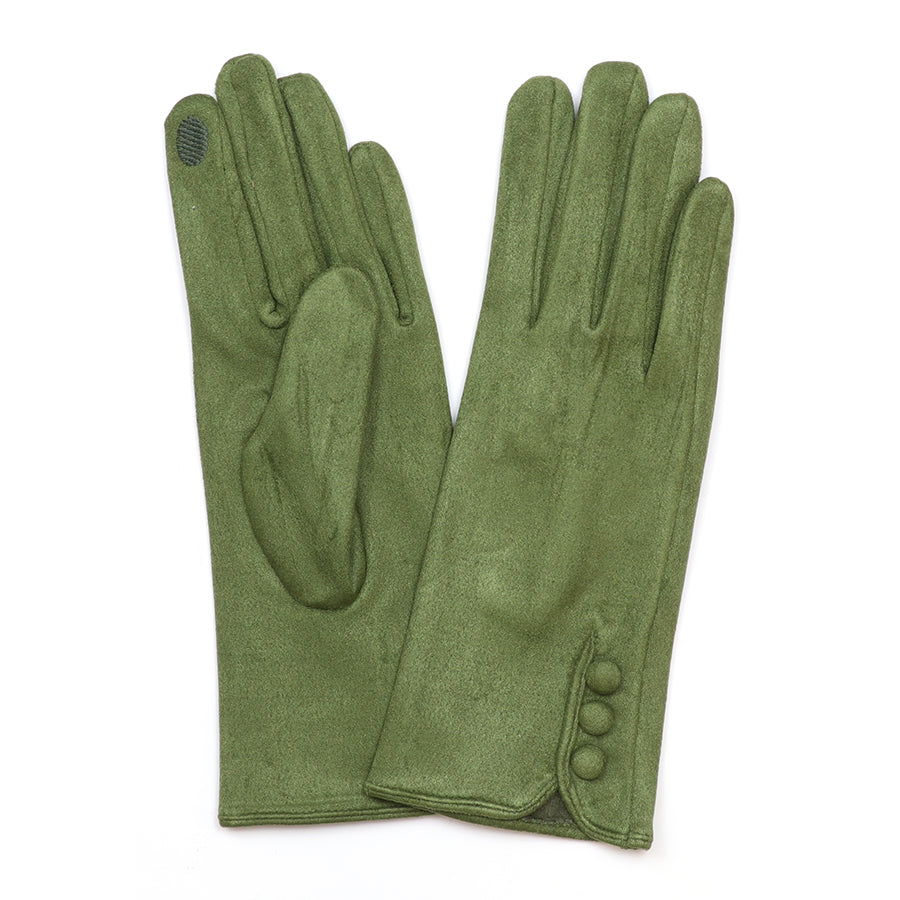 Moss Suede Gloves