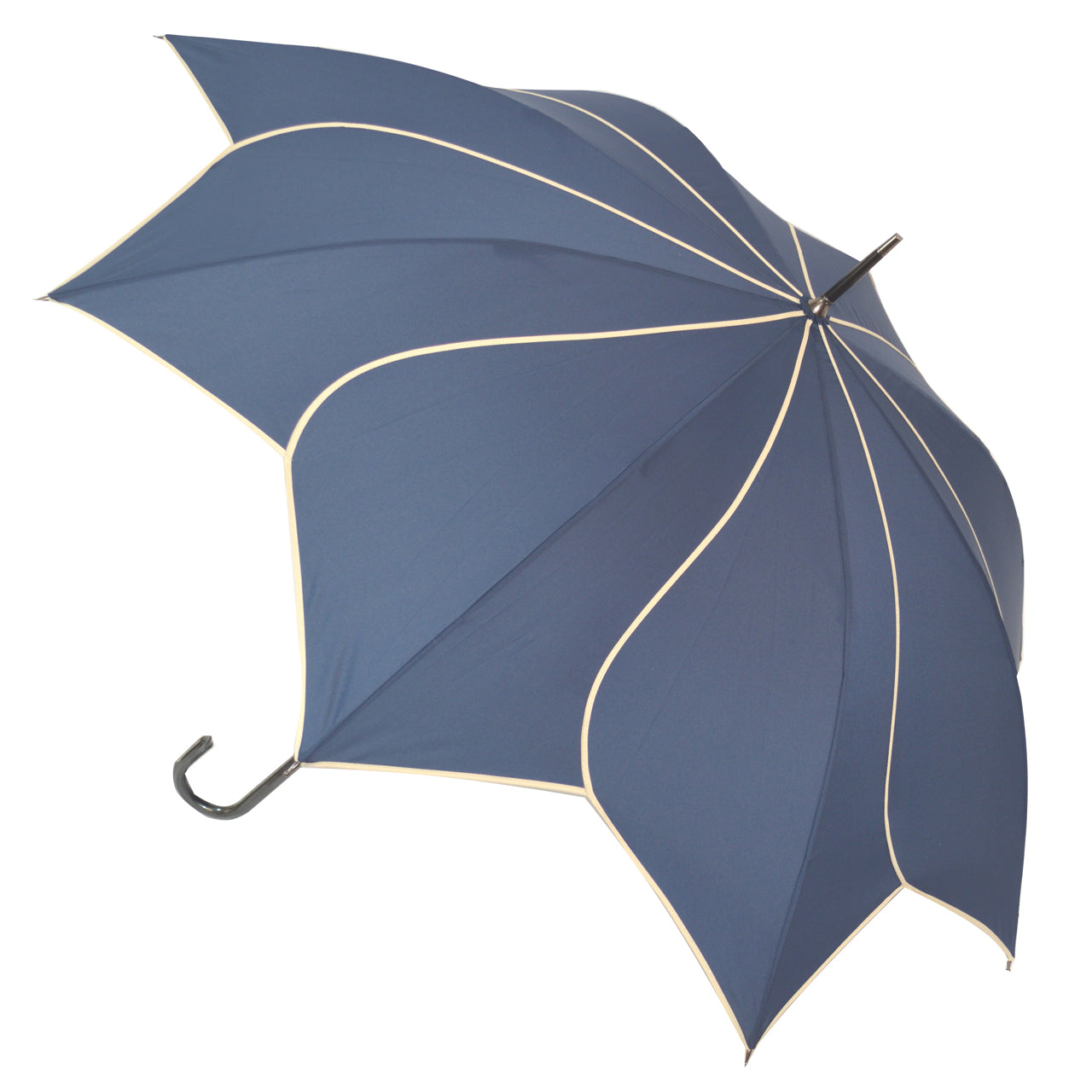 Navy Swirl Umbrella Glyndebourne Shop