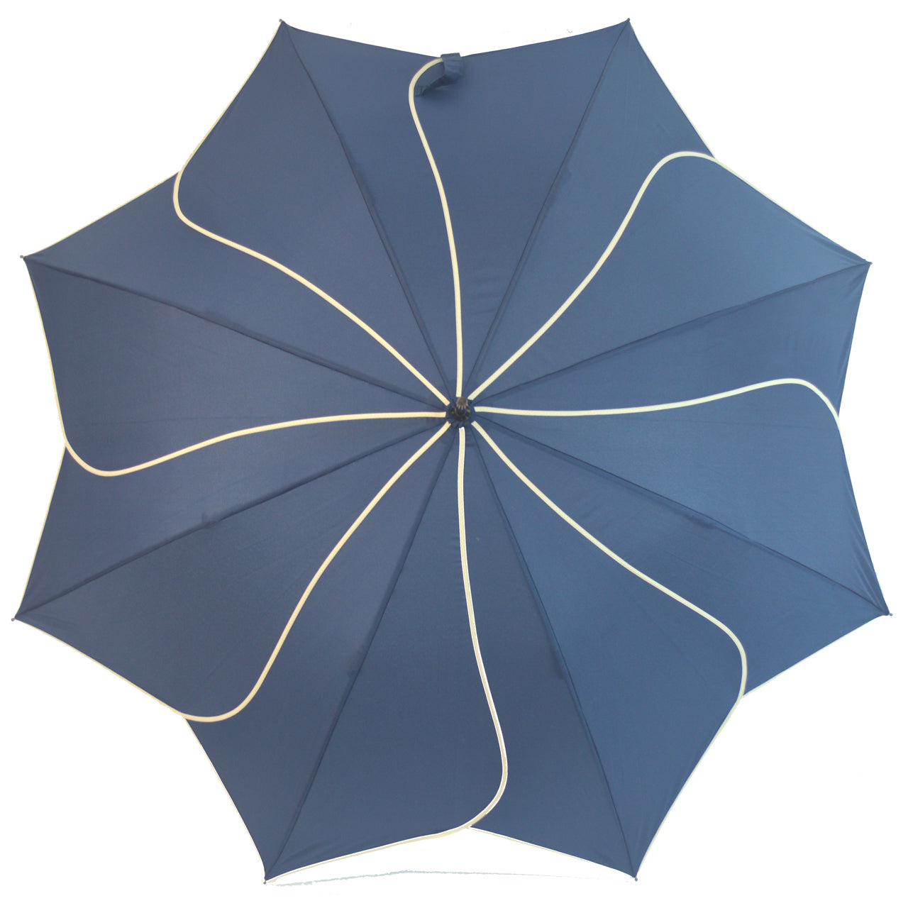 Navy Swirl Umbrella Glyndebourne Shop