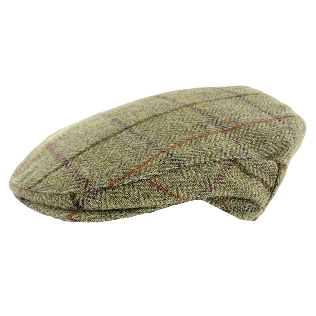 Oak Tweed Flat Cap