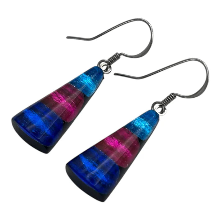 Paradise Triangle Earrings