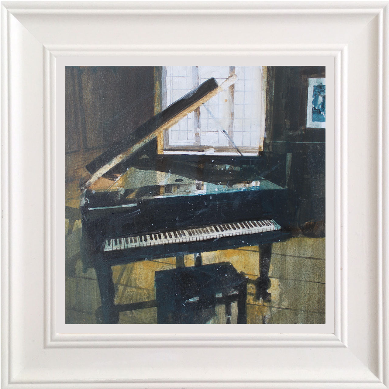 Piano in the old Green room 20.5.23 by Julian Sutherland-Beatson 