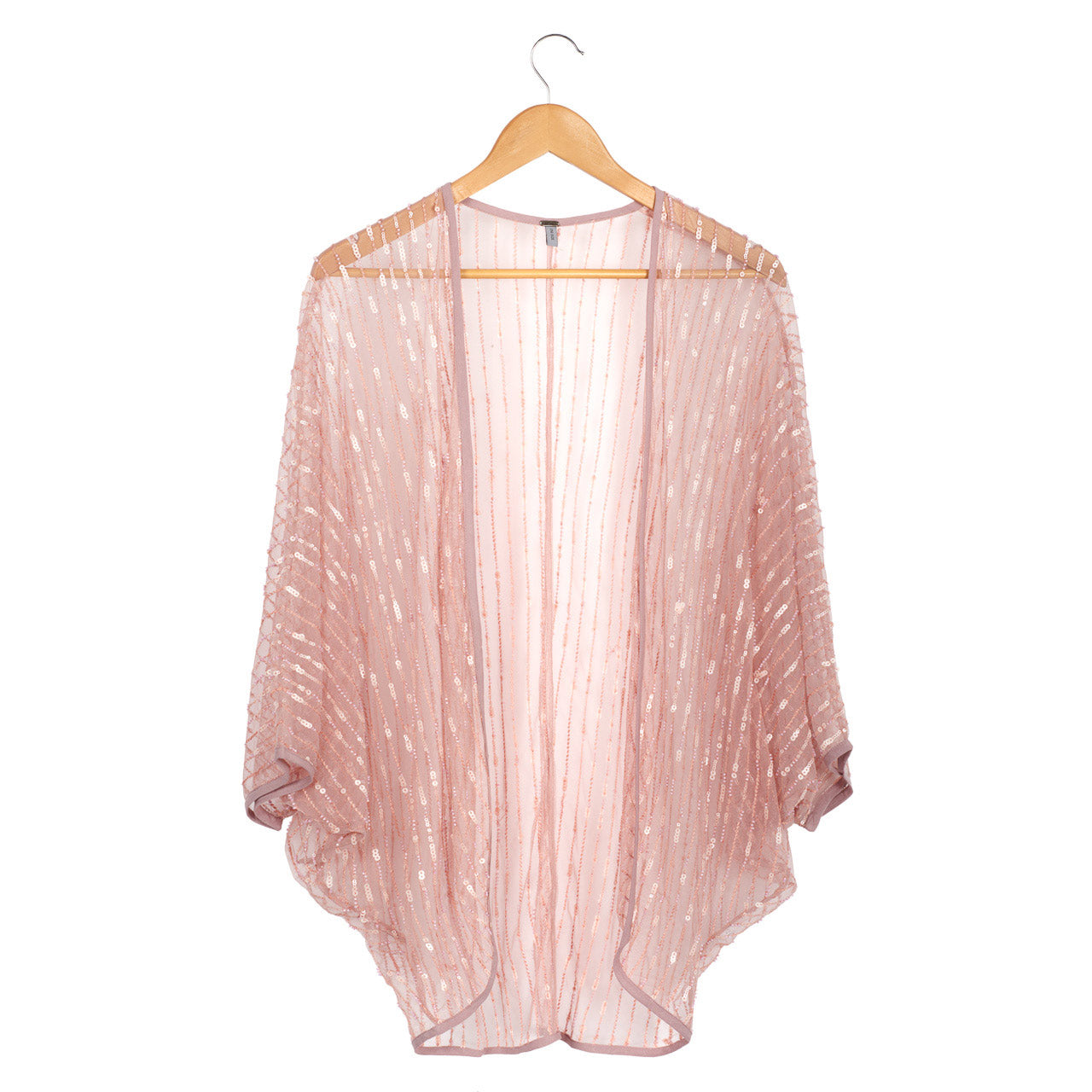 Pink Grace Shawl Cover Up