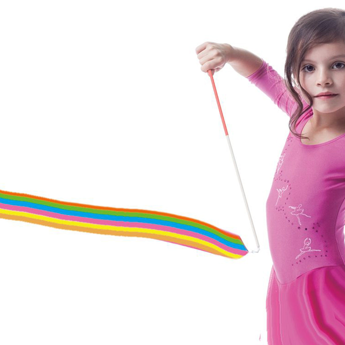 Rainbow Dancer Ribbon Wand