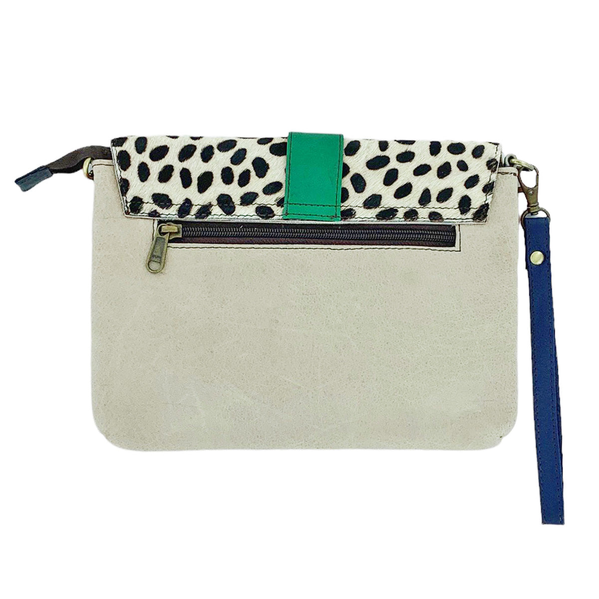 Red Leather Saddle Bag