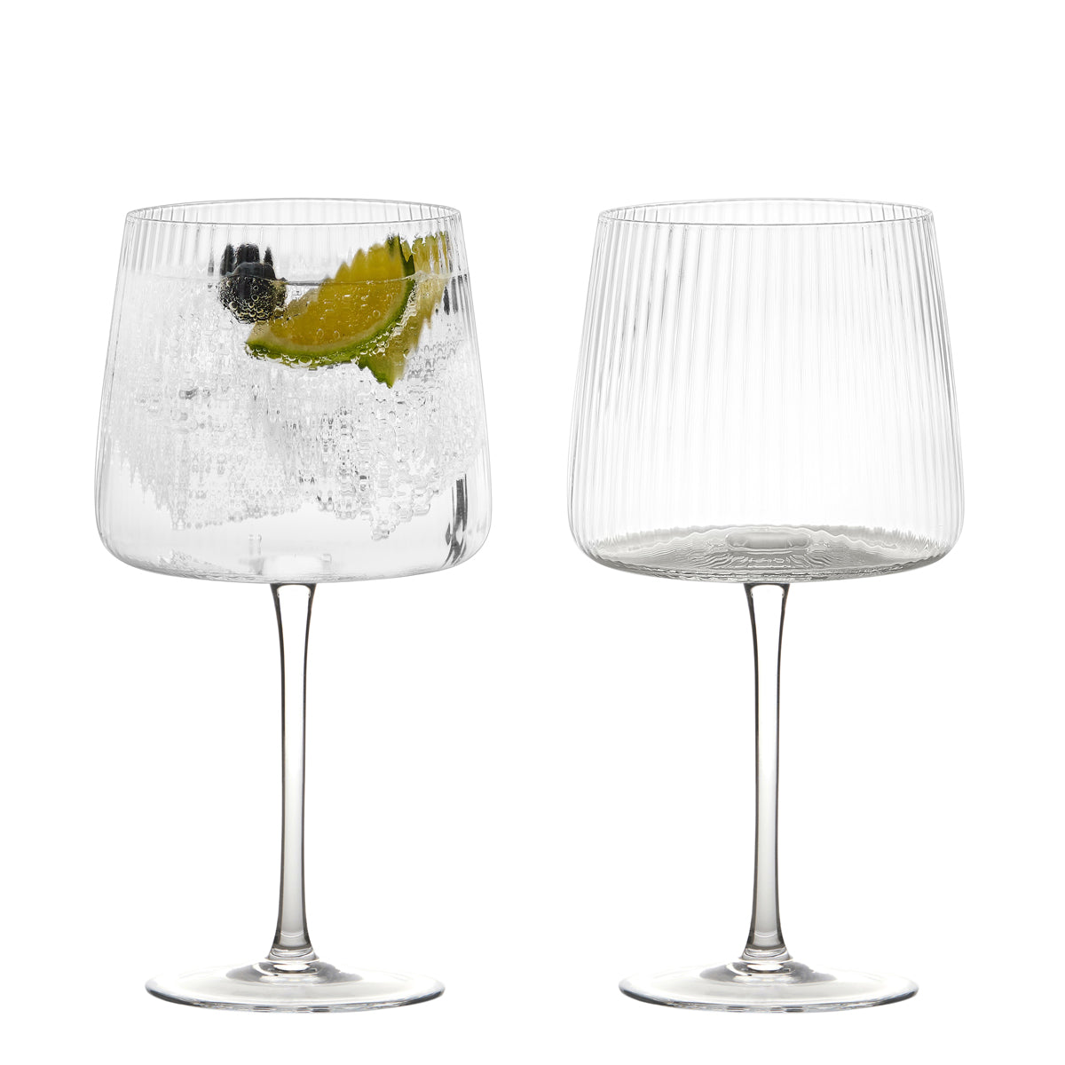 Ribbed Gin Glass Glyndebourne Shop