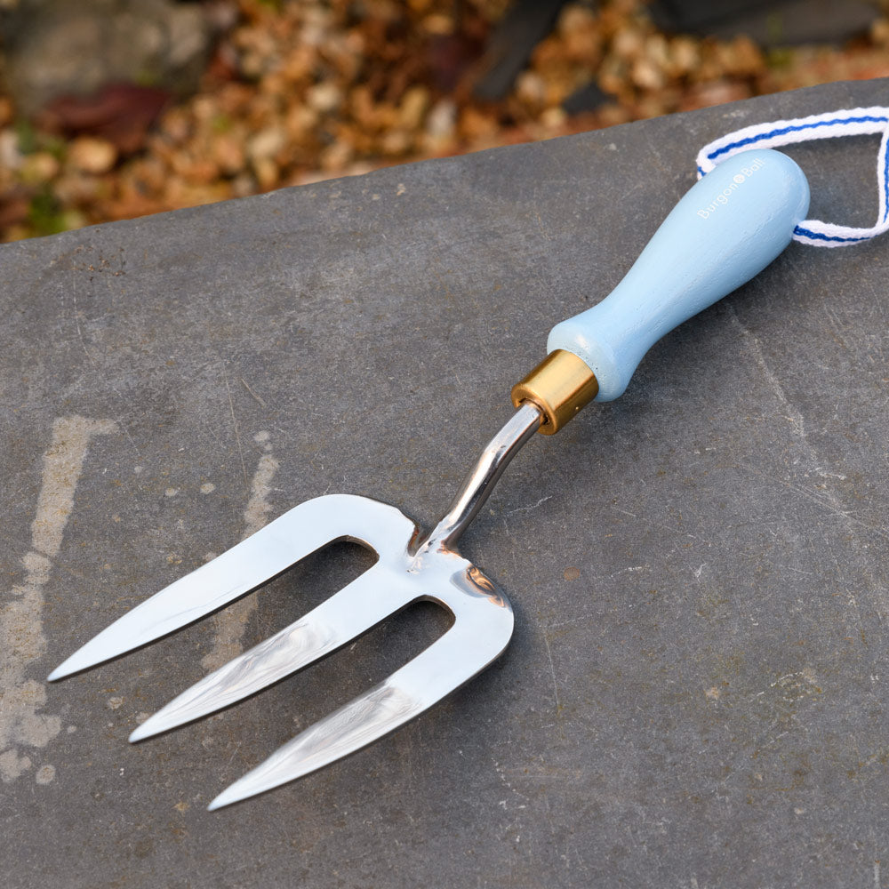 Blue Gardening Hand Fork