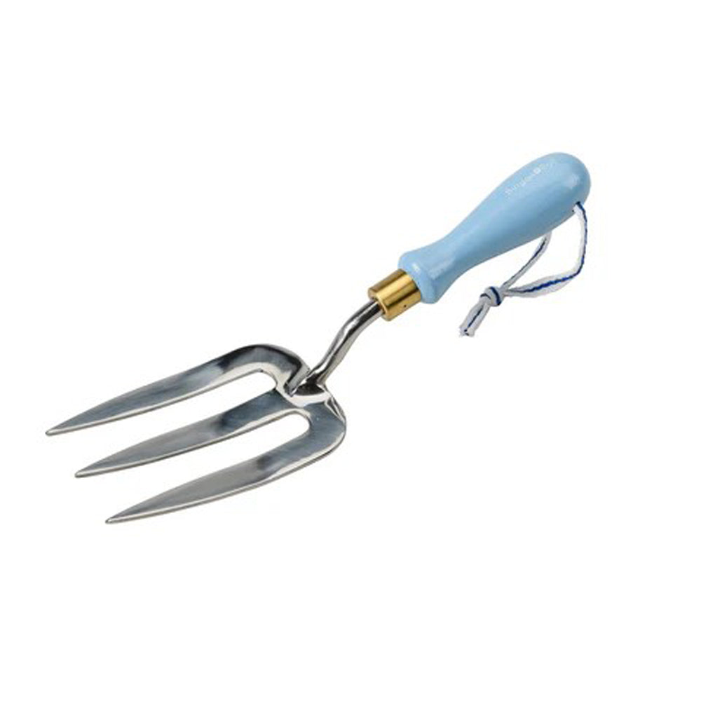 Blue Gardening Hand Fork