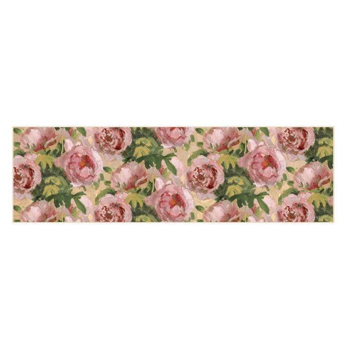 Pissarro Peonies Large Habotai Silk Scarf
