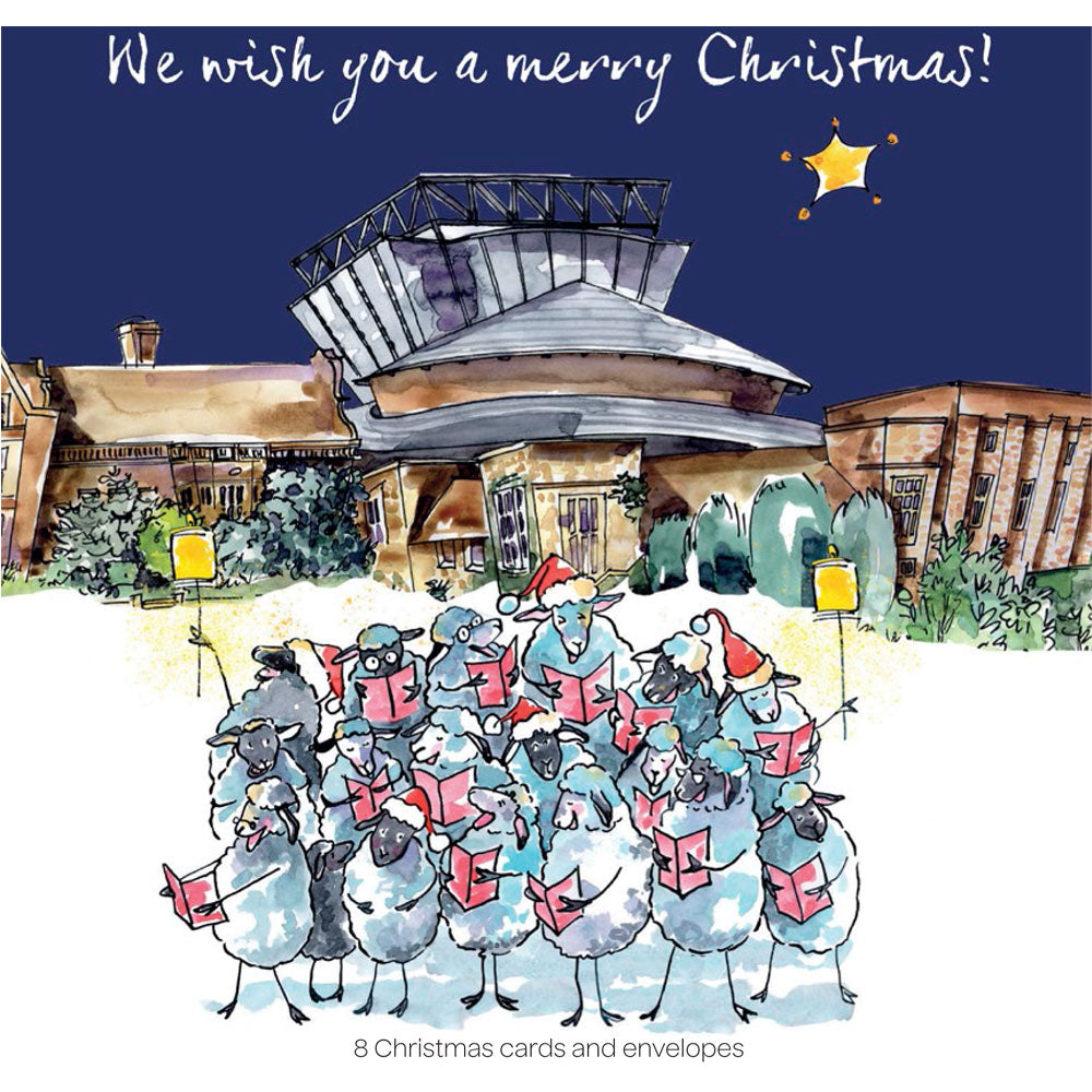 Shepherds Choir & We Three Kings Glyndebourne Christmas Card Pack By Isobel Bushell