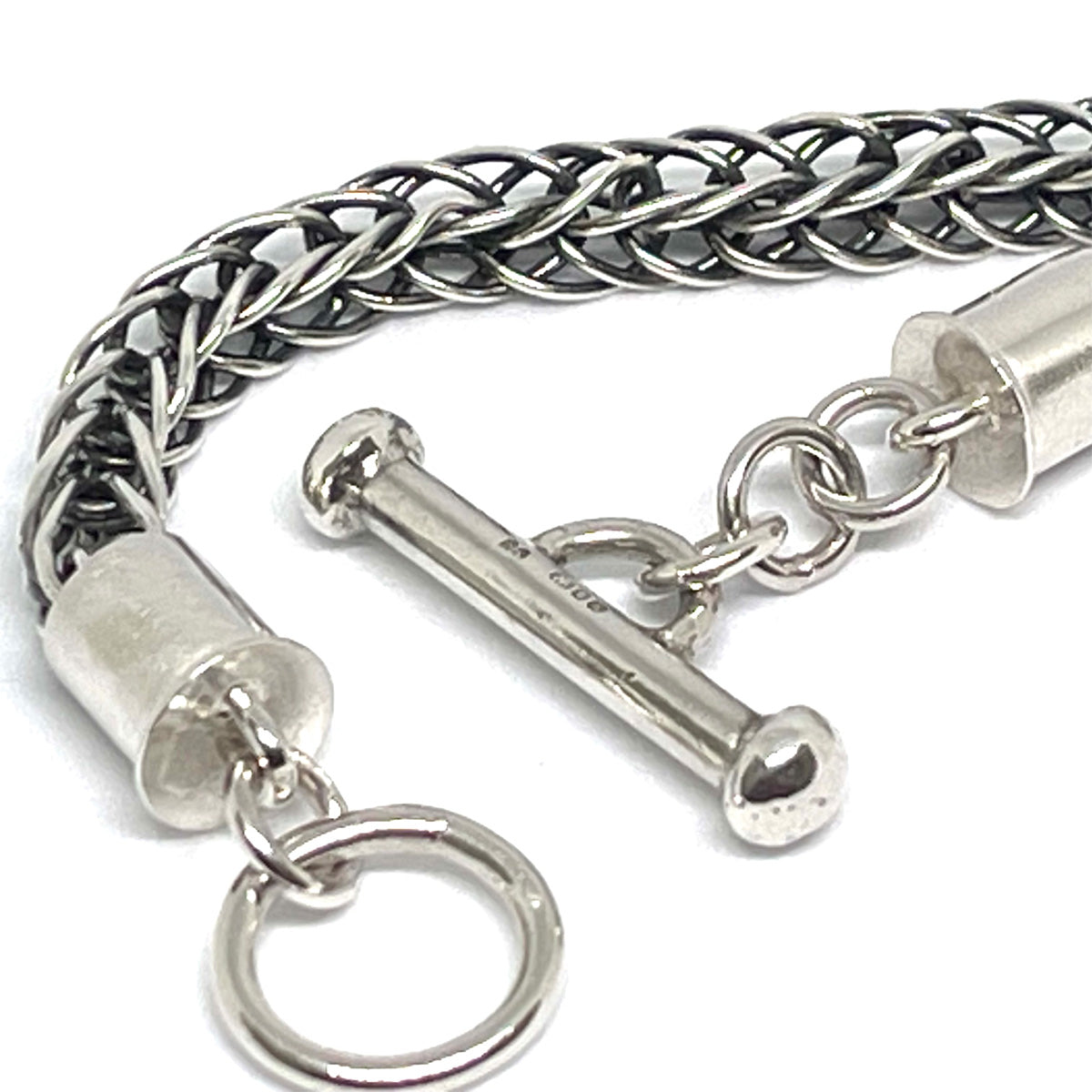Silver Etruscan Chain Handmade Necklace