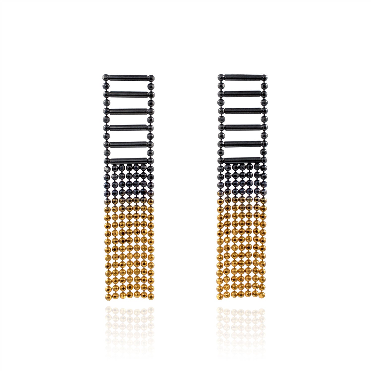 Theda Cleo Gold Tassel Earring