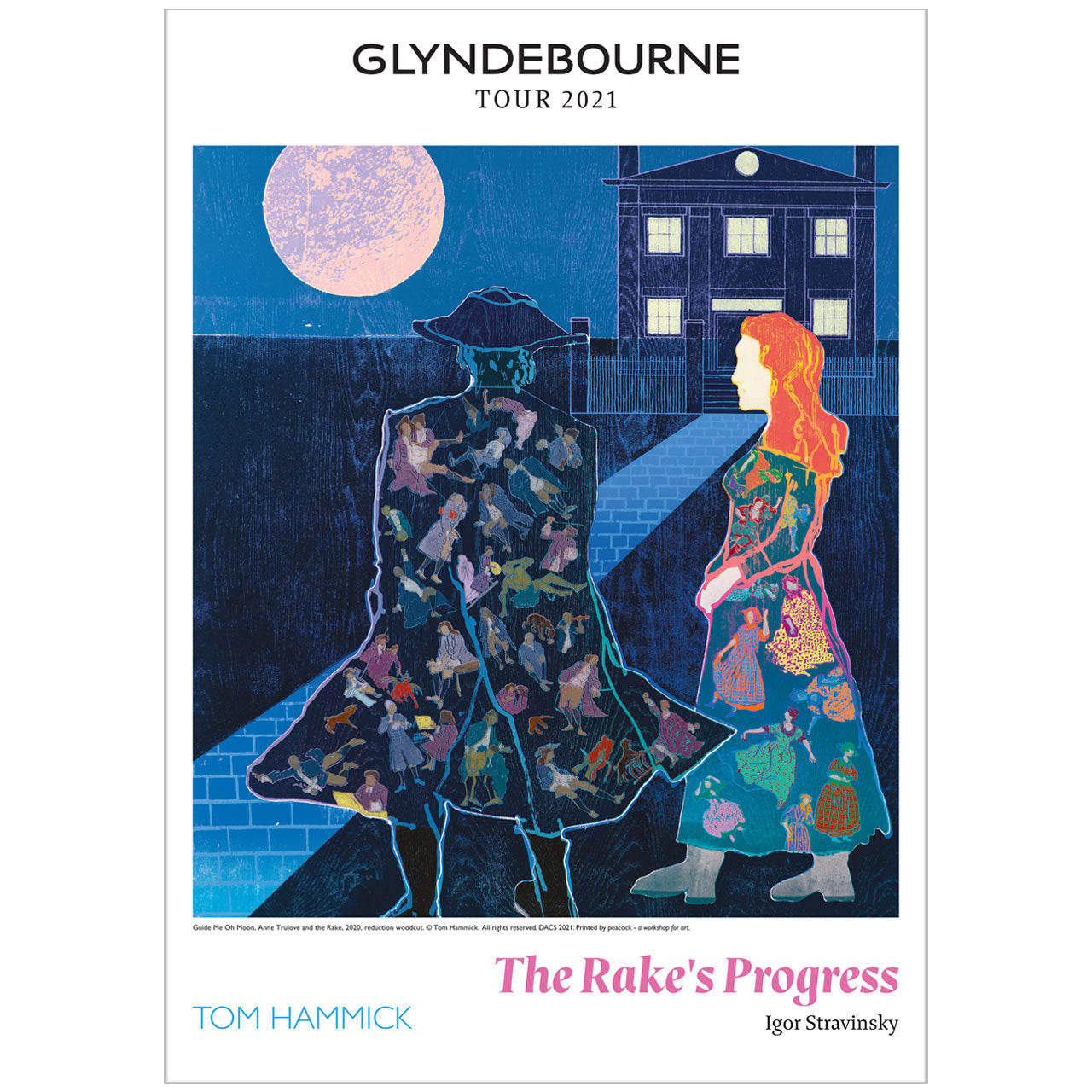 The Rake's Progress Limited Edition Signed Poster by Tom Hammick Glyndebourne Shop