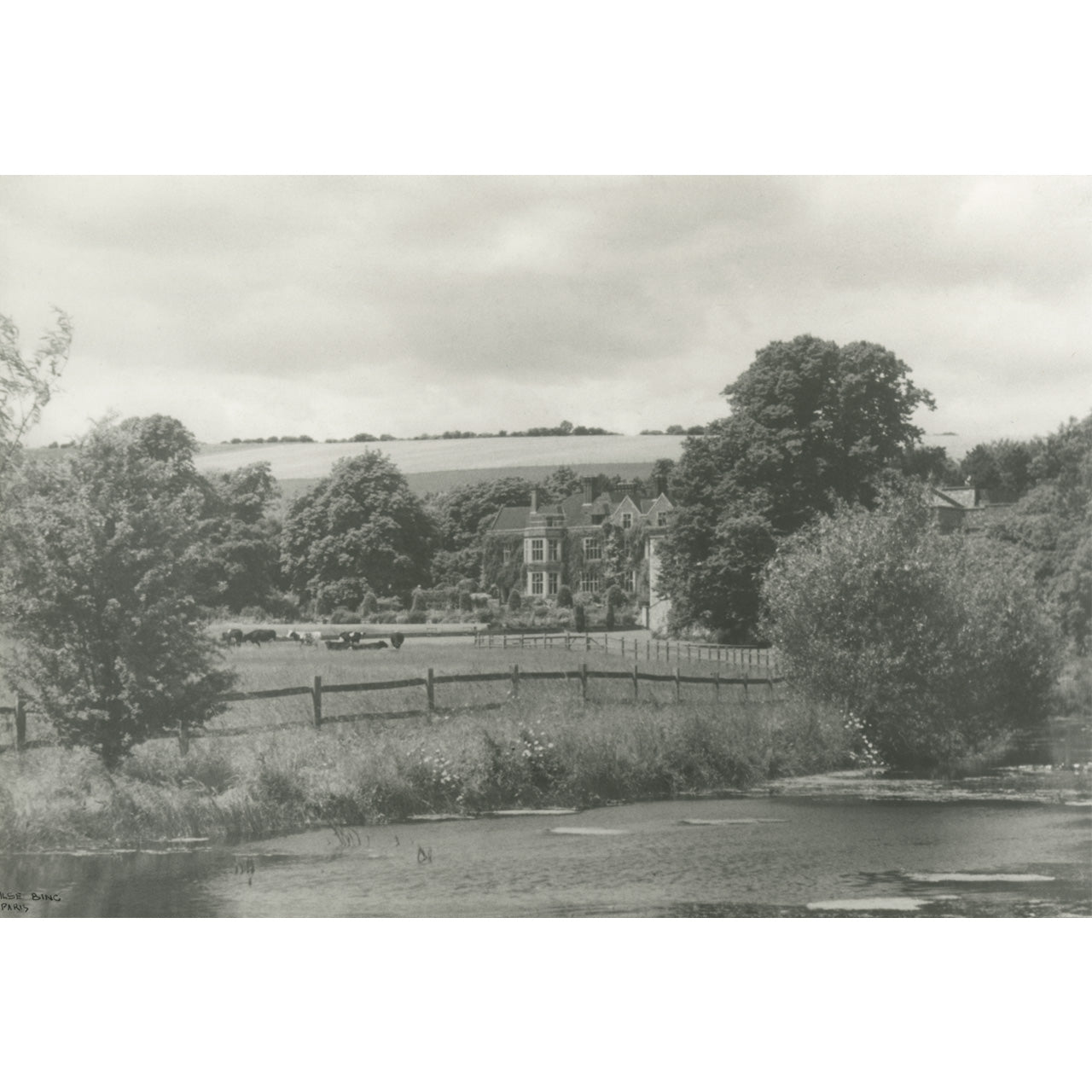 The gardens at Glyndebourne, 1937 (2021) Limited Edition Print by Ilse Bing Glyndebourne Shop