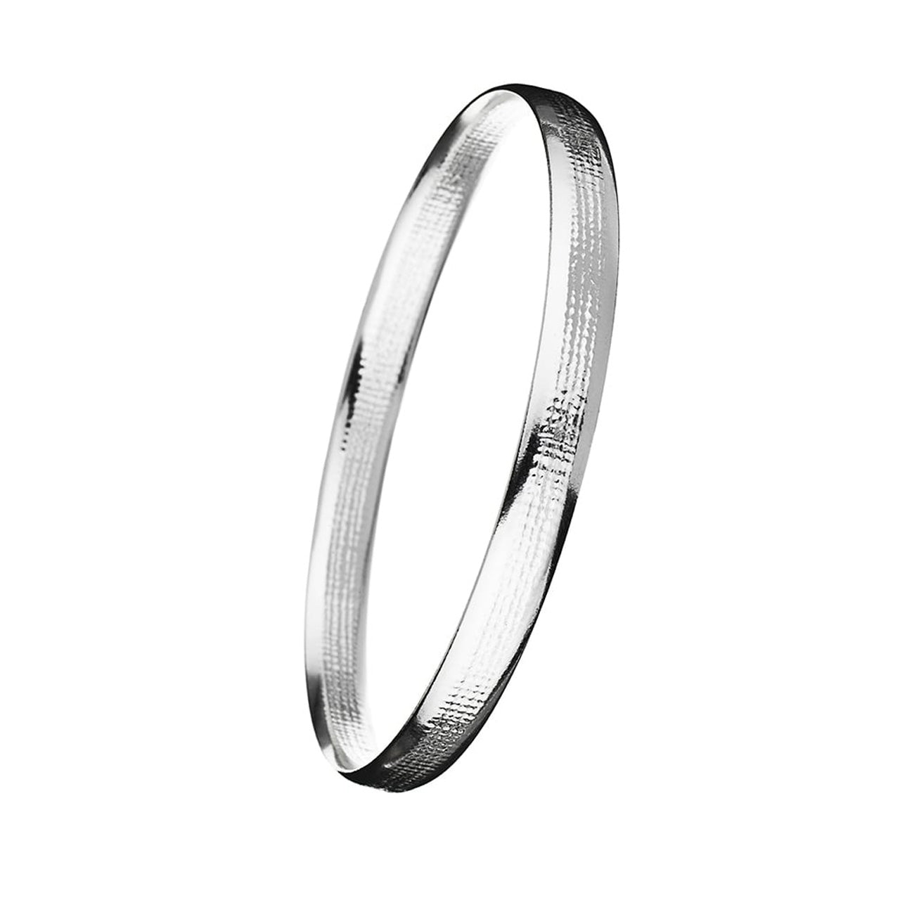 Woven Silver Bangle