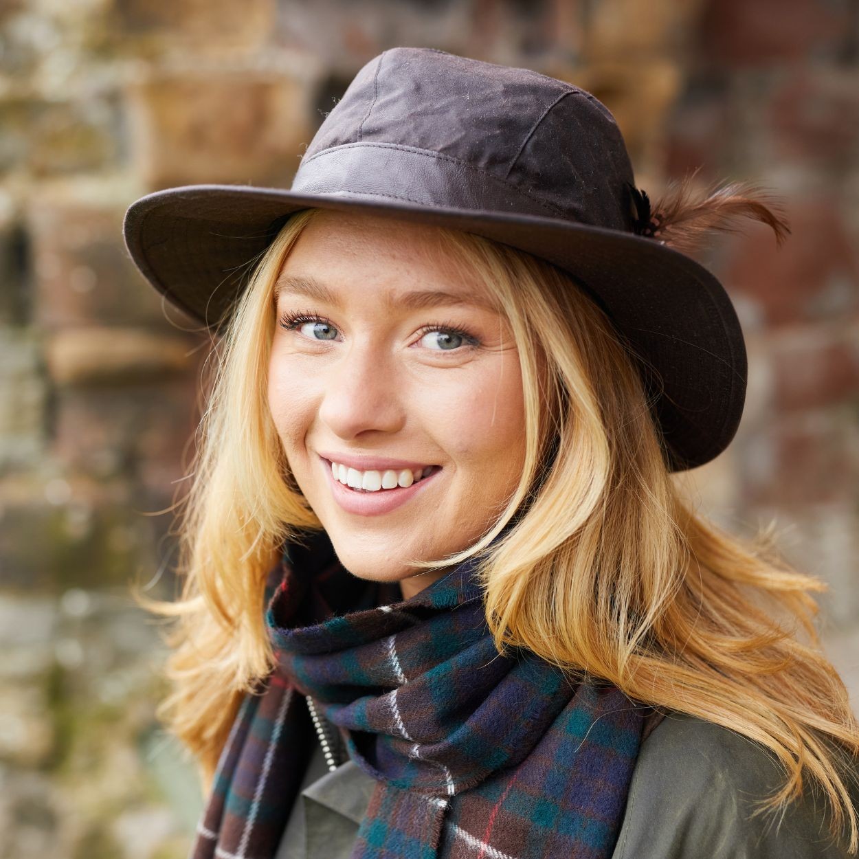 Brown Aussie Wax Hat