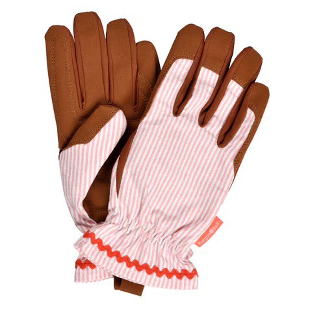 Blush Stripe Gardening Gloves