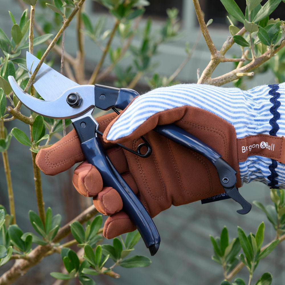 Blue Stripe Gardening Gloves