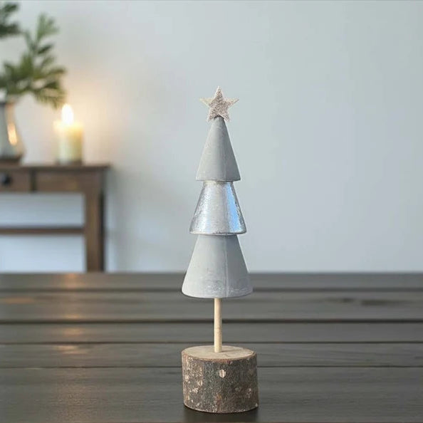 Silver Christmas Tree Decoration