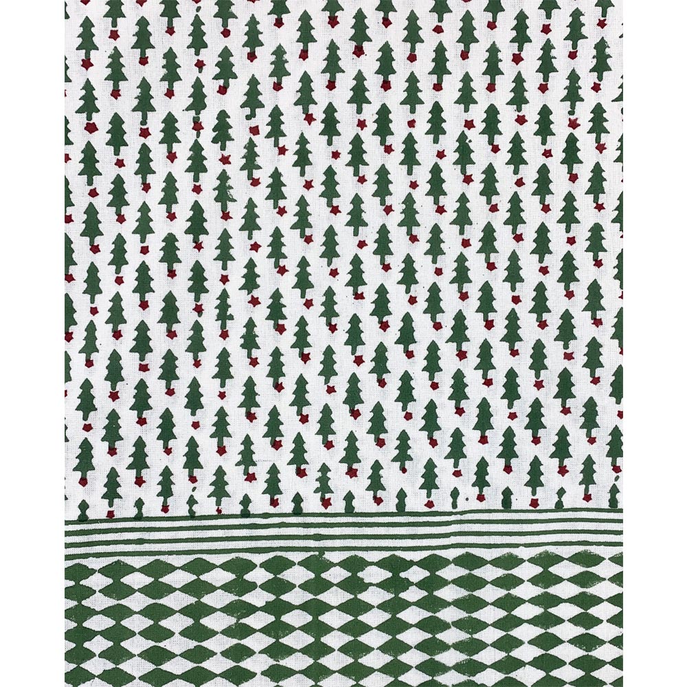 Large Rectangular Christmas Tablecloth