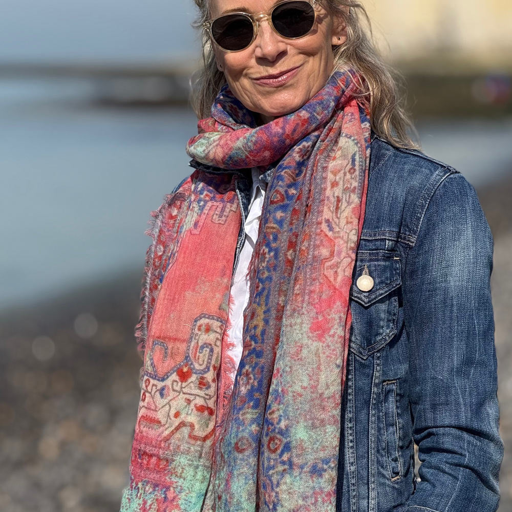 Crush Wool Scarf