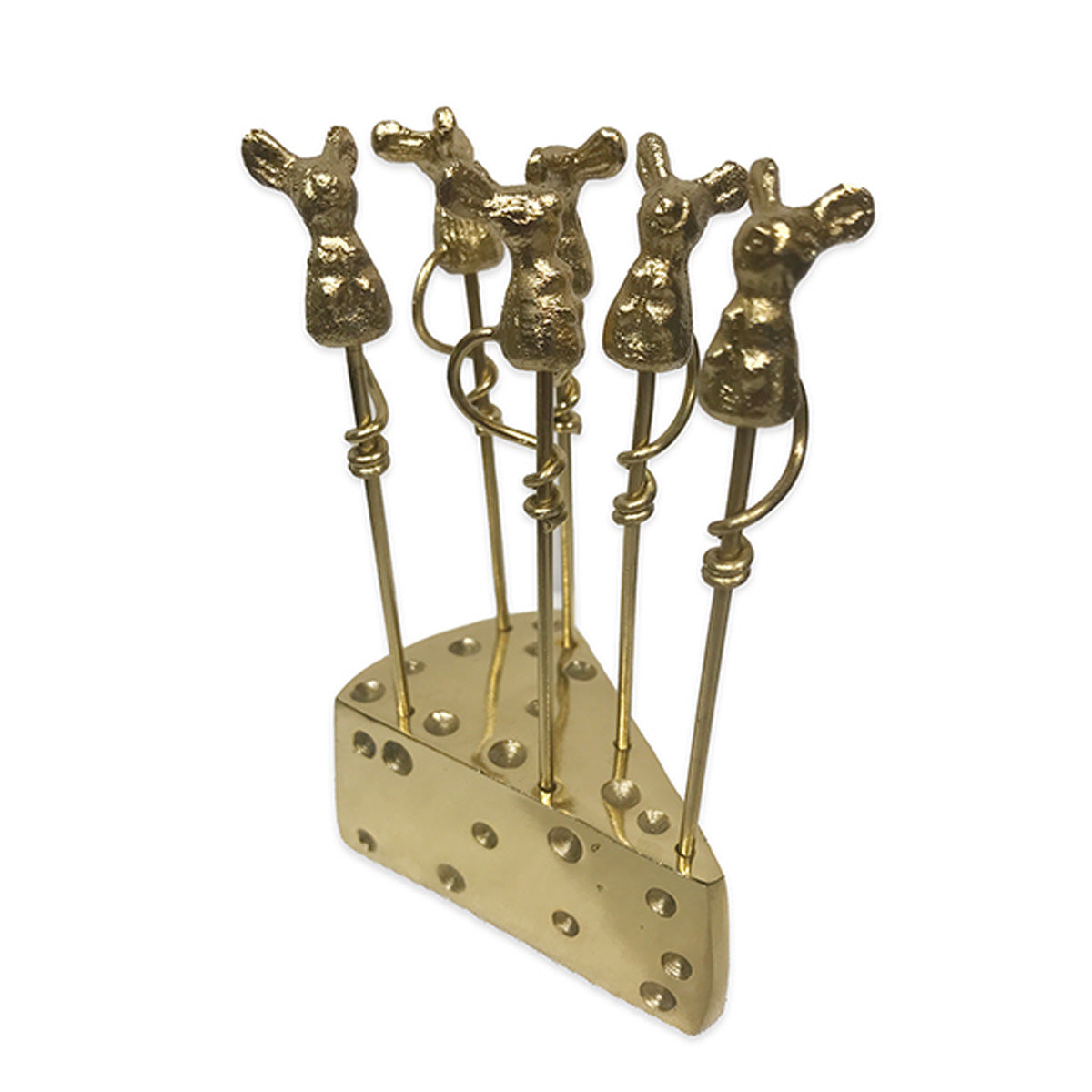 Gold Mouse Picks & Holders