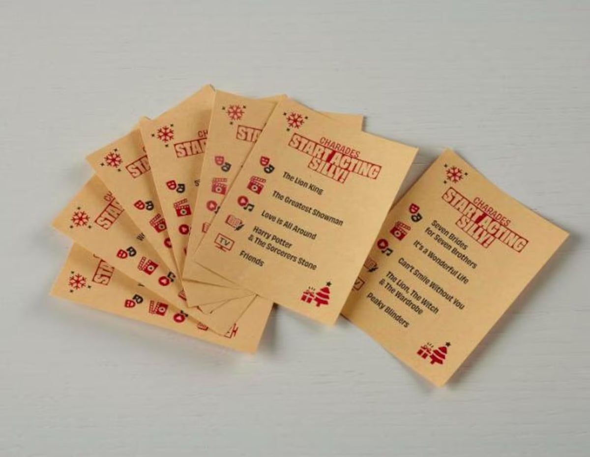 12 Days of Christmas Gold Stars Christmas Crackers