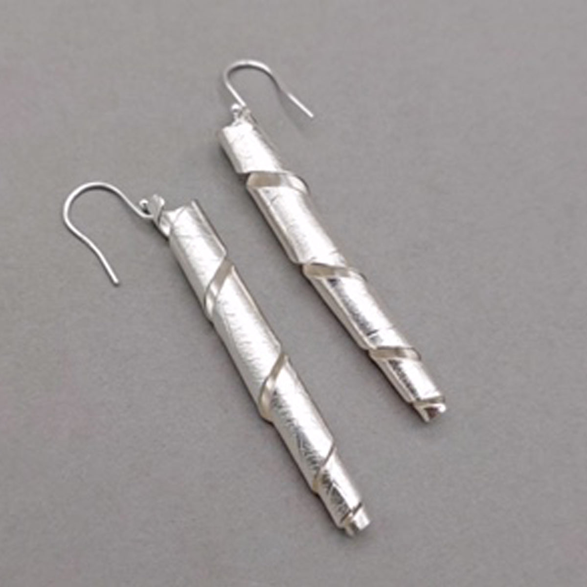 Curled Leaf Earrings
